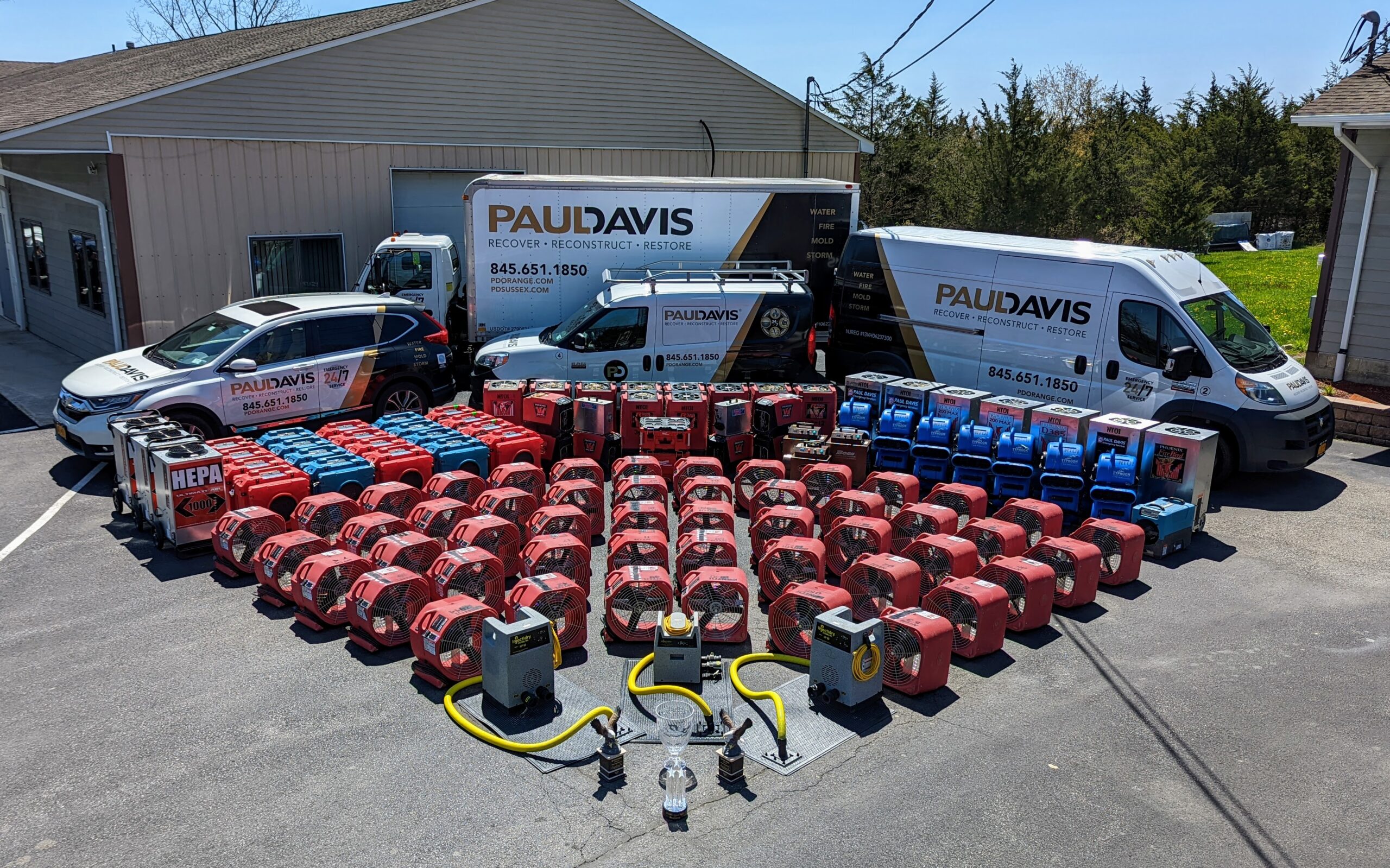 Paul Davis Restoration Corporate staff members homepage hero image